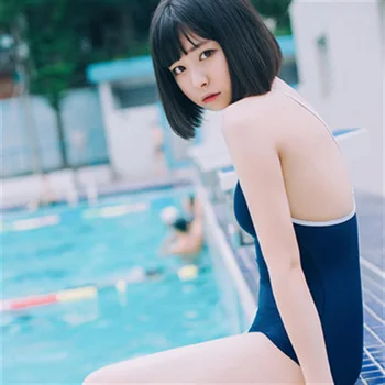 Japanska Cosplay Baddräkt Öppen Gren Underkläder Heta Leotard Stringtrosor Sport Body Sexiga Damer Kvinnors Body Sukumizu Wetlook