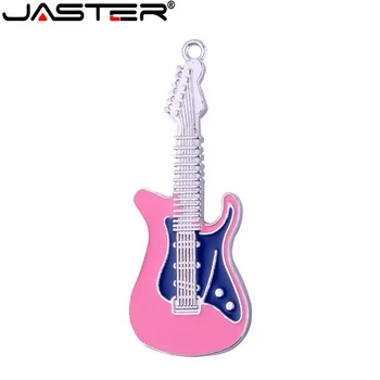 JASTER metal rock gitarr usb-flash-hårddisk Memory stick musik gitarrer pendrive 4GB 8GB 16GB 32GB 64GB USB-kreativa gåva