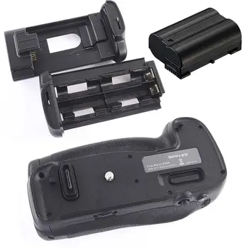 Jintu Vertikalt batterigrepp hållare +1x Avkoda ENEL15 batteri Kit Set För Nikon D500 DSLR-Kamera som MB-D17 Håll