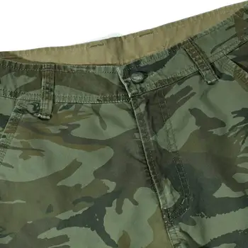 Kamouflage Camo Cargo Shorts För Män 2020 Nya Mens Casual Shorts Manliga Lös Arbete Shorts Man Militära Korta Byxor Plus Size 29-44