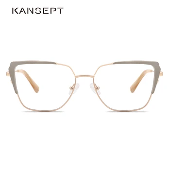 KANSEPT bågar Kvinnor Dator Glasögon Transparent Receptbelagda Glasögon Optiska Ögat Ram 2020 Nya Ankomst MS8130