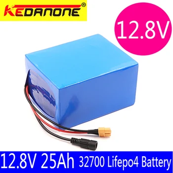 Kedanone 32700 Lifepo4 BatteryPack 4S3P 12.8 V 25Ah med 4S 40A Balanserad BMS för Elektrisk Båt och Oavbruten Strömförsörjning 12V