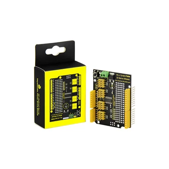 Keyestudio PCA9685 16-Kanals Servo Motor Drive Sköld I2C För Arduino Robot Raspberry Pi