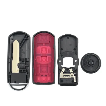 KEYYOU 2/3/4 Knappar Smart Remote Bil nyckelbricka Skal För Mazda 6 GJ X-5 Toppmötet M3 M6 sch5 2016 CX-5 Axela Atenza Nya
