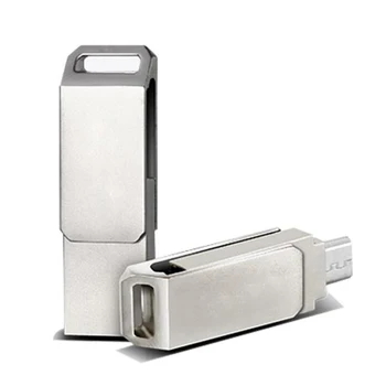 Kimsnot 32GB 64GB OTG USB-Flash-Drive 16 GB 8 GB Pendrive För Android Smart Phone Tablet Pen-Disk, Minne