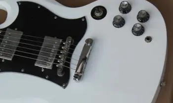Kina guitar factory egen S G Gitarr svart röd naturliga färg Elektrisk Gitarr fri frakt Högsta kvalitet 8pai 400