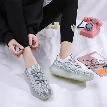 Kokos sko flicka Sommar 2020 Nya andas mångsidig sneaker i mesh Kvinnliga ins student casual skor designer sneakers kvinnor