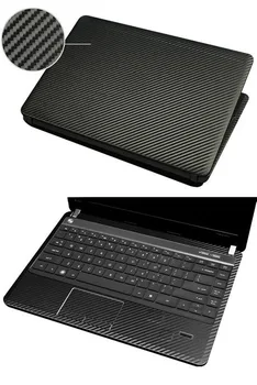 Kolfiber Laptop Sticker Huden Dekal Täcka Beskyddare för Dell Latitude E5440 14