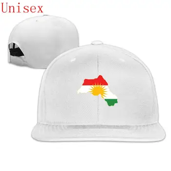 Kurdistans Flagga Karta Design barn sommarhatt för flickor baseball cap gorras para hombre de marca nya 2020-cooL satin baseball