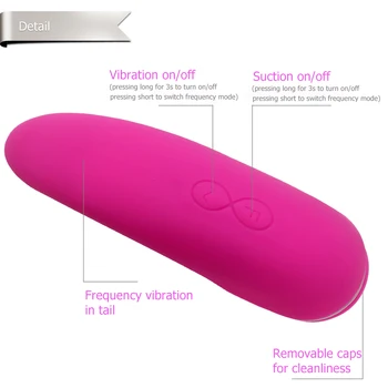 Kvinna Oralsex Vagina Suger Vibrator 20 Hastigheter Vibrerande Suga Klitoris Stimulator Kvinnlig Onani Erotiska Sexleksaker