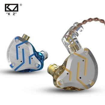 KZ ZS10 Pro integrerade miljöförvaltningen 4BA - +1DD Hybrid I Örat Hörlurar HIFI-Headset DJ Monitor-Hörlurar Hörlurar KZ AS10 ZS10 ZSX CCA C10-C12