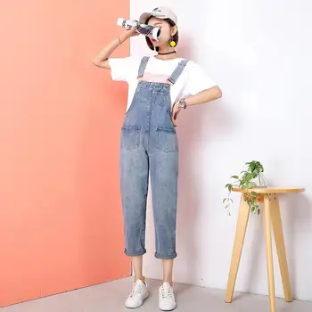 L Generellt Kvinnliga koreanska Lös Denim Shorts Sommaren Plus-sized Shorts Plus-storlek