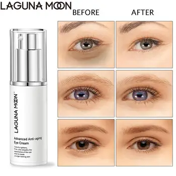 Lagunamoon Anti-Aging Eye Cream Eye Lift Fuktbevarande Kräm mot Rynkor hudvård 50G Remover Mörka Ringar Mot Påsar Och Väska