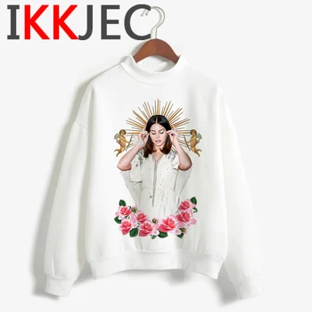 Lana Del Rey hoodies kvinnor anime 2020 Korea tryckt femme hoddies kläder tryckt