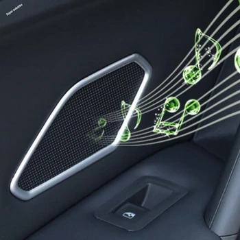Lapetus Bakre Dörren Stereo Högtalare Ljud från Högtalaren Täcka Trim Passform För Volkswagen VW Tiguan MK2 2016 2017 2018 2019 2020