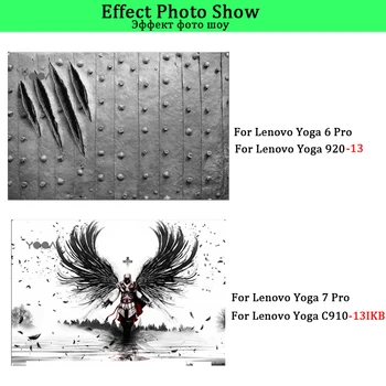 Laptop Stickers För Lenovo Yoga 2 3 4 5 6 7 Pro Yoga 900 910 920-13 C930-13IKB 900-12ISK Huden Klistermärke För Yoga Bok YB1-X91F