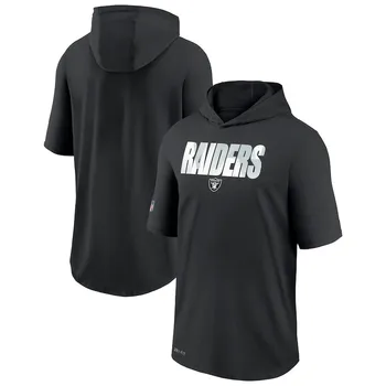Las Vegas Black för Män Raiders Bisyssla Playbook Hoodie Prestanda T-Shirt