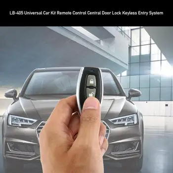 LB-405 Universal Car Kit Fjärrkontrollen Centrala dörrlås Låser Bilen med Keyless Entry System Security