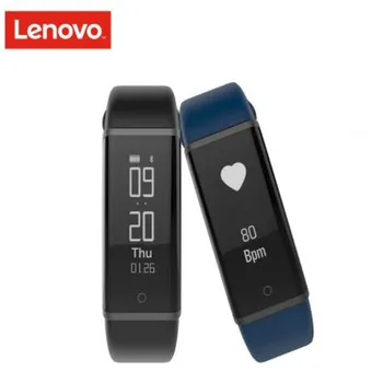 Lenovo HX03 NY Smart Klocka Smart bandet Armband Tracker puls Moniter Stegräknare Fitness Tracker för Android iOS Bluetooth
