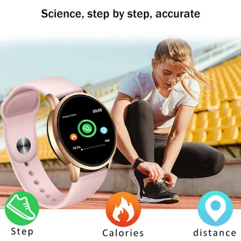 LIGE fitness tracker smart klocka Vattentät Sport För IOS Android-telefon Smartwatch pulsmätare blodtryck Funktioner