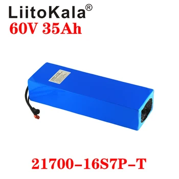 LiitoKala 60V 35ah elektrisk skoter bateria 60V 35AH Elektrisk Cykel Litium Batteri Skoter 60V 1000W 2000W elcykelns batteri