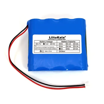 Liitokala 7.4 V 18650 Litium Batteri 2S2P 6ah Fiske LED-Ljus Bluetooth-Högtalare 8.4 V Akut DIY-batterier med PCB