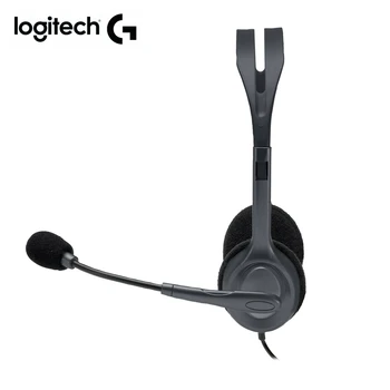 Logitech H111 Stereo hörlurar Multi-enhet Volym kontroll av hörlurar för Nästan Plattformar&Rörelseresultat