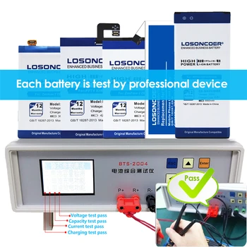 LOSONCOER 4600mAh BV-T5C Batteri För Microsoft Nokia Lumia 640 Batteri RM-1109 RM-1113 RM-1072 RM-1073 RM-1077 RM Lumia640
