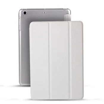 Luxury Silk Kände läderfodral för Apple iPad 2 3 4 Smarta 9,7 tums Tablet Cover A1395 A1430 A1460 A1458 Fall Släppa motstånd