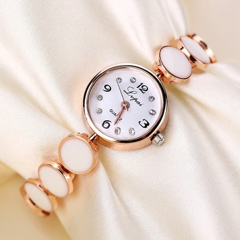 Lvpai Varumärke Mode Kvinnor Mekaniska Klockor Lyx Guld Quartz Armbandsur Fashion Classic Armband Klocka För Kvinnor Kreativa Klockor