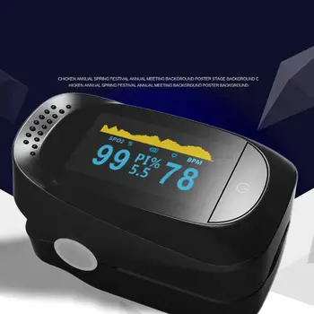 Lönsam Finger Klipp Pulse Oximeter Fingertoppen pulsmätare Oxymeter Tillämplig för Vuxna Hem Hälso-Testa att Använda