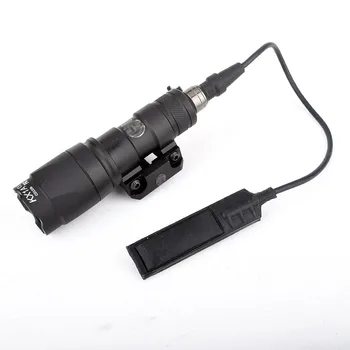 M300 M300A Mini-Scout ljus 280Lumens LED Tatical Jakt Taktisk Ficklampa Vapen Ficklampa För 20mm Skena