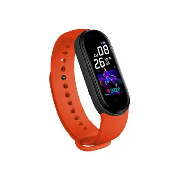 M5 Smart Armband 4 Färgskärm M5 Smarta Band Fitness Tracker Bluetooth-Sport Vattentät Blodtrycksmätare Armband