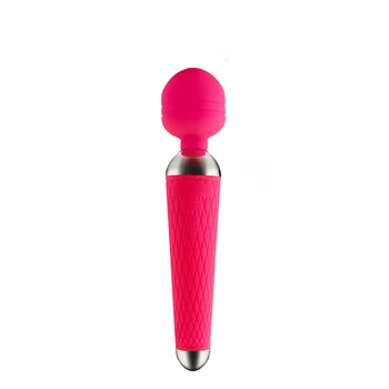 Magic Wand Klitoris Vibrator För Kvinnor USB-Laddningsbara 10 Hastighet Stimulator Massager Erotiska sexleksaker Sex Butik
