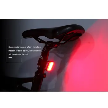 Magicshine Cykling Cykel säkerhet Ljus Led Bakre Cykel Ljus Ficklampa Cykel USB-Laddningsbara Slutsignal Vattentät Bakre Ljus