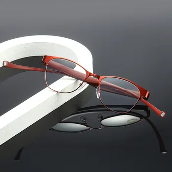 Magnetiska Absorption Anti-Blå Läsglasögon Kvinnor Män Magnet Hänga Om Halsen Eyeglass Presbyopic Glasögon Plus +100 +150 +200 +250