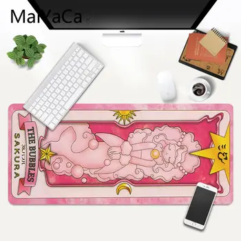 MaiYaCa Card Captor Sakura Bärbar Gaming Möss Gaming Mousepad musmatta gamer Stora torget Deak Mat 700x300mm för overwatch/cs go
