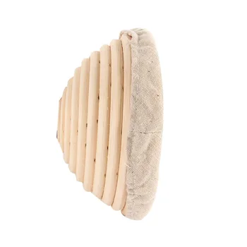 Massor storlek Bröd Banneton Brotform Stigande Rotting Korg Oval Liner fruktbricka