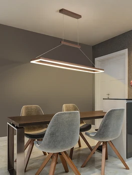 Matsal ljuskrona Nordiska lyxiga, minimalistiska moderna, minimalistiska kontor strip ljus receptionen bar matsal LED-lampor
