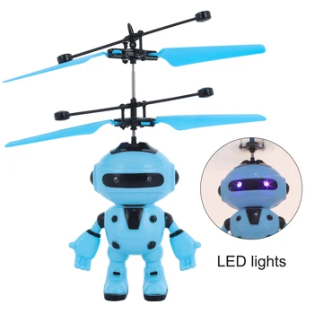 Mini RC Helikopter UFO Infraröd Sensor Induktion Flygplan USB-Laddning Modell Quadcopter Flayaball Barn Leksaker För Julklapp