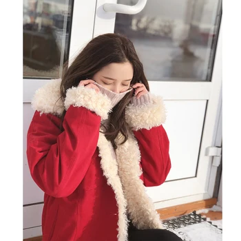 Mishow kvinnliga Parkas Vintern 2018 hov nya jackor koreansk stil och Varm jacka MX17D6504
