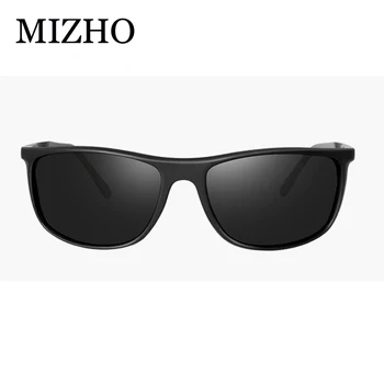MIZHO 18g Ultralätt Aluminium Ben UVA Polaroid Solglasögon Män Vintage Glasögon Tillbehör Varumärke Polariserade Solglasögon för Kvinnor 2020