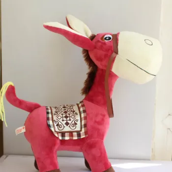 Mjuk Simulering Donkey plysch leksaker Söta djur uppstoppade dockor kawaii eller för barn leksaker