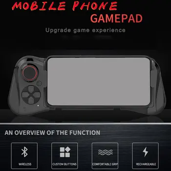 Mocute 058 Trådlös spelkontroll Bluetooth Android Joystick VR Teleskopiska Gaming Controller Gamepad För iPhone PUBG Mobil Joypad