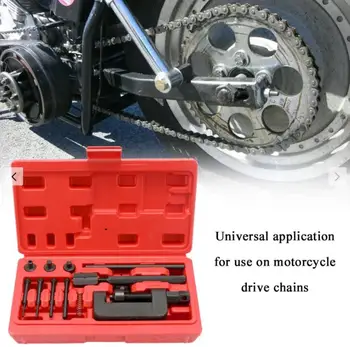 Motorcykel Cykel, ATV Kätting Borttagning Brytare Driver Separator skärmaskin Länk Reparation Verktyg Lämplig bil varor