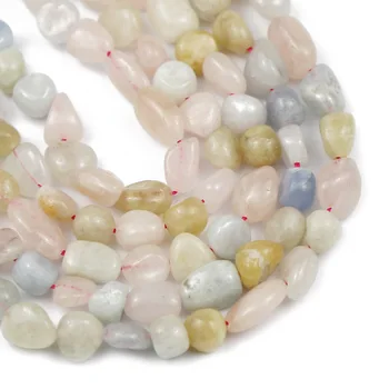 Multi-färg Morgan Agates pärlor i natursten Oregelbundna Grus Spacer lösa pärlor för Smycken Armband att Göra DIY tillbehör 15
