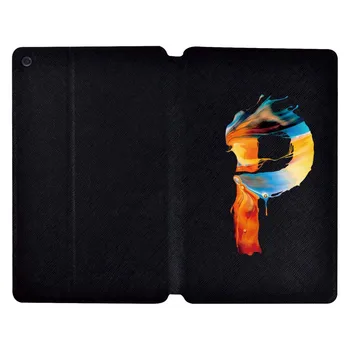 Multicolor Tablett Täcker Fallet för Amazon Fire 7 (5: e/7: e/9: e)/ Fire HD 8/Fire HD 10 Tablett Beskyddare Täcka Läder Penna