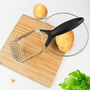 Multifunktionell Pressad Potatis Potatisstöt Ricers Manuell Potatis Pusher Smidig Potatismos Kross För Frukt Verktyg