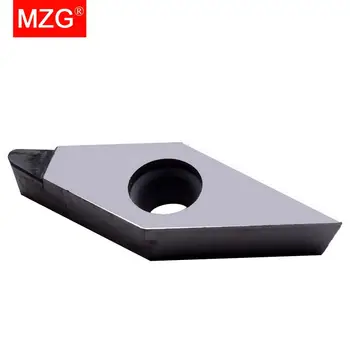 MZG VCGT110302 VCGT160402 VCGT160404 PCD CNC Aluminium Koppar Bearbetning Tråkigt att Vrida Diamond Sätt för SVXC Hållare