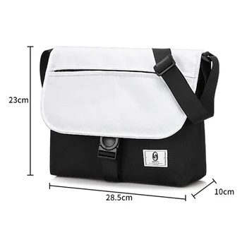 Män Messenger 10 Tums Laptop Crossbody Väska Resa Handväska För Manligt Mode Oxford axelväskor Stor Kapacitet Ipad Bolsa XA770Z